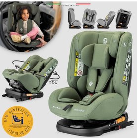 Resim Elele Modenafix 2 360 Dönen I-size Oto Koltuğu İsofix 40-150 Cm 0-36 Kg Yeşil 