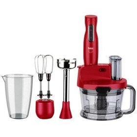 Resim Fakir Mr Chef Quadro Blender Seti Rouge Premium Yüksek Turbo Özellikli 