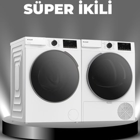 Resim Arçelik Çamaşır & Kurutma Makinesi Paketi 20 (10120 MX - 1001 KMX) 