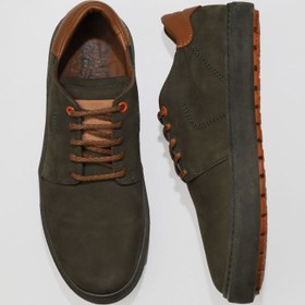 Resim Bueno Shoes Haki Koyu Nubuk Erkek Spor Ayakkabı 01mv10100 