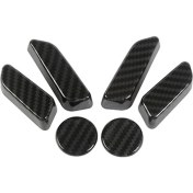 Resim Pshcooe Tesla Model Y Iç Mekan Modifikasyonu Için Elektrikli Koltuk Ayar Düğmesi Dekoratif Çıkartma Kitleri (Yurt Dışından) 