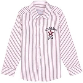 Resim U.s. Polo Assn. Erkek Çocuk Kırmızı Gömlek Desenli 50316675-vr030 Kırmızı 