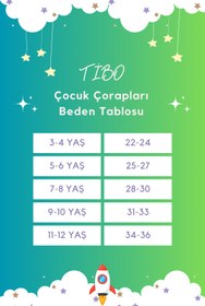 Resim tibo 4 Çift Yumuşak Dantelli Dikişsiz Kız Çocuk Çorabı 