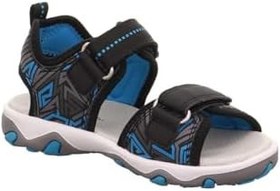 Resim Superfit Erkek Çocuk Sandalet, Siyah-Mavi, 3 