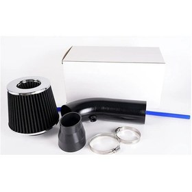 Resim Topnotch Black Ev Modifikasyon Hava Filtresi Kitleri Büyük Akış Soğuk Hava Emme Kiti 