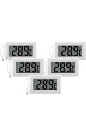 Resim Loyka Dc-1 Beyaz Pano Tipi Soketli Termometre (5' Li Paket) 