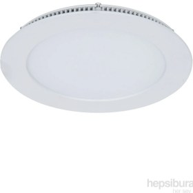 Resim LAMPTIME Armatür Panel Led Downlıght İnce 18W 3000K Sarı 260325 (185-200) 