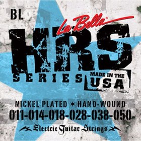 Resim La Bella HRS-BL Nickel Blues Light (11-50) Elektro Gitar Teli 