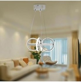 Resim TT AYDINLATMA TT003-KR-BEYAZIŞIK TT Aydınlatma (BEYAZ IŞIK) Sarmal Modeli Krom Kaplama Led Avize Metalik 30 x 60 