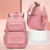 Resim Oldfriend 1 Adet Büyük Kapasiteli 15.6 Inç Pembe Laptop Sırt Çantası Outdoor Seyahat Pembe 