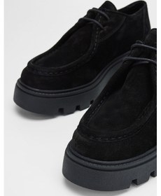 Resim Valmenti Kadın Siyah Süet Hakiki Deri Casual Ayakkabı 957 36309 Bn Ayk Sk23/24 Siyah 