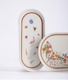 Resim Maxx Doria Daisy 6 Kişilik 28 Parça Kahvaltı Takımı Pa2041 Desenli 