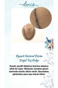 Resim Deniz Doğal Taş Sertifikalı Kyanit Natural Kesim ( Taşlar) Doğaltaş Kolye M216 