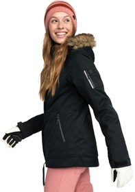 Resim Roxy Kadın Snowboard Ceketi Meade Jk Siyah Siyah Siyah 