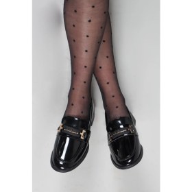 Resim Birikon LİNA Rugan Loafer SİYAH 