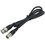 Resim Dofolink Bnc Erkekden Dişeye Rg59 Cctv Tv Lcd Video Uzatma Kablosu 1m Siyah Syv75-3 Dayanıklı 96p Bakır 