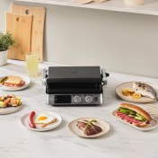 Resim Karaca Compact Steel Sear And Grill Inox 2008 Izgara ve Tost Makinesi 
