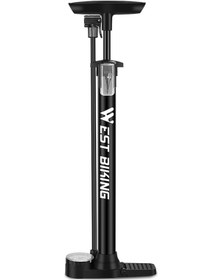 Resim West Bıkıng 140psi Yüksek Basınçlı Şişirme Bisiklet Taban Pompası Manuel Şişirme Pompası 