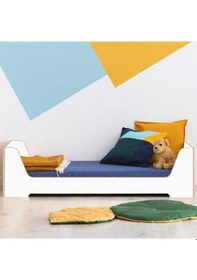 Resim Montessori Tek Kişilik Karyola Mdf Çocuk ve Bebek Yatak 