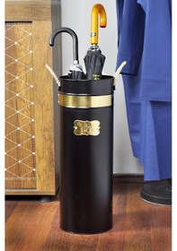 Resim Metal Şemsiyelik Siyah 