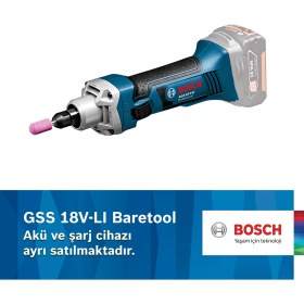 Resim Bosch GGS 18V-LI Professional Akülü Kalıpçı Taşlama Makinesi (Akü ve Şarj Cihazı Dahil Değil) 