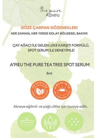 Resim Missha Hassas ve Sivilce Eğilimli Ciltler İçin Tea Tree Spot Serum 8 ML 