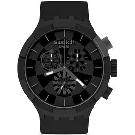 Resim Swatch Sb02b400 Erkek Kol Saati Checkpoınt Black 