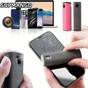 Resim 2--1 Telefon Ekran Temizleyici Sprey ve Silme Ped - Akıllı Telefonlar, Tabletler, Dizüstü Bilgisayarlar için Mikrofiber Bezli ve PVC Sprey Şişesi ile Taşınabilir Ekran Temizleyici - Çiziksiz, Çizilmeye Karşı Dirençli, Tüm Ekran Koruyucuları İçin Güvenli, Dizüstü Bilgisayar Ekran Temizleyicisi | Şık Tasarım | Çift Fonksiyonlu Temizleyici 