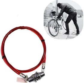 Resim Mbb E-Ticaret Şifreli Pratik ve Sağlam Bisiklet Kilidi 