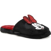 Resim Mickey Mouse 603107.z2pr Siyah Kadın Panduf 