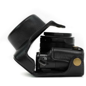 Resim MegaGear MG661 Panasonic Lumix DMC-LX100 Deri Kamera Çantası 