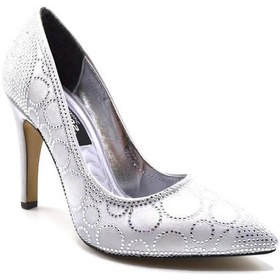Resim Venüs 23110565y Taşlı Saten Stiletto Kadın Abiye Ayakkabı 
