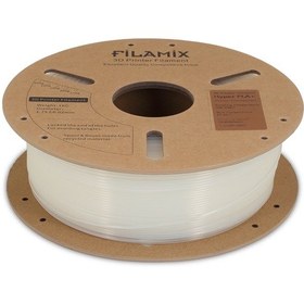 Resim Filamix Şeffaf Pla+ Filament 1.75mm 1kg - Teknoartshop 1 