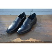 Resim LİCCAS Erkek Kışlık Kundura Hakiki Deri Kauççuk Taban Bağcıksız Suya Karşı Dayanıklı 