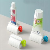Resim 1 adet Manuel Diş Macunu Dağıtıcı - Atık Olmayan, Kolay Kullanımlı Sıkacağı, Banyo Düzeni için Mükemmel, Diş Macunu & Saç Boyası için İdeal, Ev & Salon Kullanımı için Uygun 