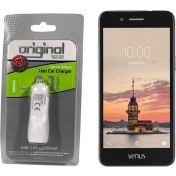 Resim Case Man Vestel Venüs V3 5020 Araç Şarj Cihazı Hızlı Şarj Özellikli Adaptör 