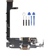 Resim iPhone Uyumlu 11 Pro Max Şarj Bordu Tamir Seti Hediye !!! 
