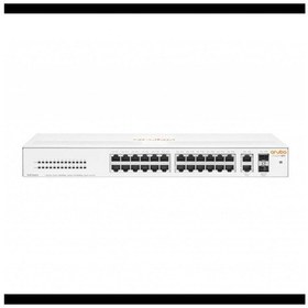 Resim Aruba Instant On, R8r50a, 1430-24g, 24port, Gigabit, 2 Port Gigabit Sfp, Yönetilemez,masaüstü Swi-131647 