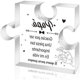 Resim Trendooze Regalos Plak Para Papá Ofis Masa Hediyeleri Günü Doğum Bulmaca Baba Akrilik Adet 1 - Kd 1 Adet 