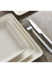 Resim Güral Kansas 61 Parça 12 Kişilik Yemek Takımı Gümüş File 30 4858621 