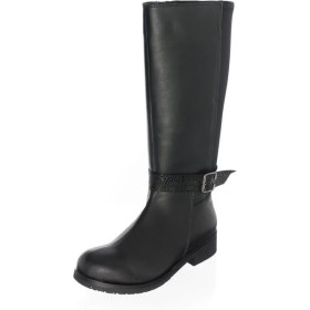 Resim Costo Shoes K1011 Siyah Analin Steçli Büyük Numara Kadın.çizme Kişiye Özel Sipariş Imkanı 