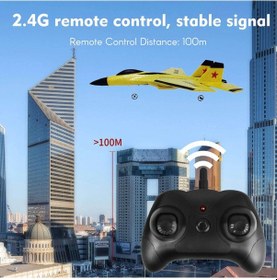 Resim Geekyou Kırmızı 2.4ghz 2ch Uzaktan Kumandalı Uçak - Epp Malzeme, 12 Dakika Uçuş Süresi, 100m Kumanda Mesafesi Tek Batarya Dahil 