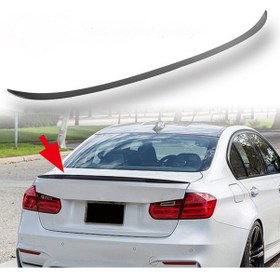 Resim BMW F30 2016-3.SERİ M3 İNCE PLASTİK BOYASIZ SPOYLER-SPOİLER 