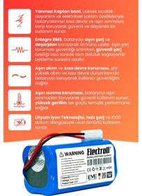 Resim Fakir Robert Iı Rs720 Uyumlu Batarya Yüksek Kapasite 2800mah 