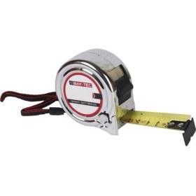 Resim Metal Renkli Şerit Metre 5 M x 19 Mm, Dayanıklı ve Kullanışlı Ölçüm Aracı 