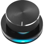 Resim Moveevo Type-c Usb Ses Kontrol Çubuğu, Rgb Işık Ve Tek Tuşlu Sessiz Mod, Bilgisayar Hoparlörleri İçin Özel Ses Ayarları Diğer 