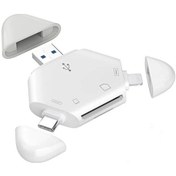 Resim C / Usb Bilgisayar İçin Lcopm Android Manyetik Kart Okuyucu Tablet Sd / Tf Otg Kart Okuyucu, Boyut:android Otg Kart Okuyucu 