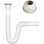 Resim Yalın Körüklü Lavabo Sifonu Lavabo Sifonu Q32 Lavabo Sifonu 