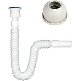 Resim Yalın Körüklü Lavabo Sifonu Lavabo Sifonu Q32 Lavabo Sifonu 