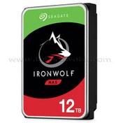 Resim Seagate IronWolf NAS HDD 12TB 3.5" 7200RPM 256MB Cache HDD (ST12000VN0008) 